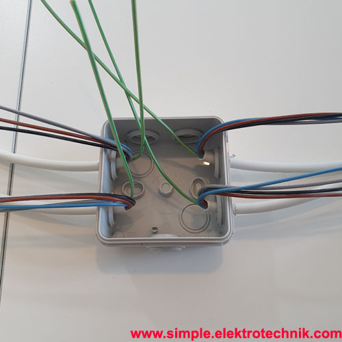 abzweigdose ap schutzleiter simple elektrotechnik